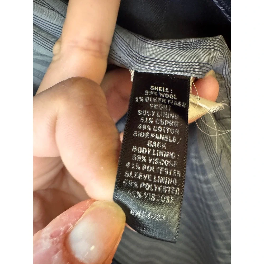 Banana Republic Vitale Barberis‎ Canonico 110's Wool Suit 40R